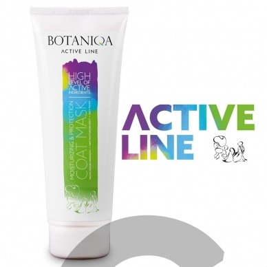 Botaniqa Active Line Moisturizing & Protection Mask - maitinamoji kaukė pažeistam kailiui 2