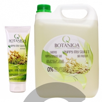 Botaniqa Puppy My Sweet Oat Protein Shampoo - шампунь для щенков и чувствительных собак 2