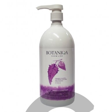 Botaniqa Show Line Harsh&Shiny Coat Shampoo - šampūnas šiurkščiaplaukiams šunims 1