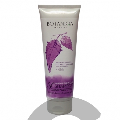 Botaniqa Show Line Harsh&Shiny Coat Shampoo - šampūnas šiurkščiaplaukiams šunims 2