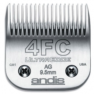 Andis UltraEdge nr 4FC - Snap-On 9.5mm, nerūdijančio plieno kirpimo galvutė