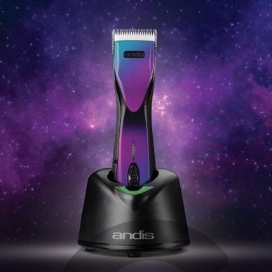 Andis Pulse ZR II Galaxy Limited Edition Clipper kirpimo mašinėlė. Violetinė