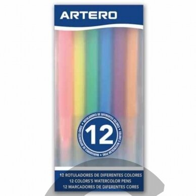 Artero Watercolor Pens 12szt - plaukų dažymo rašikliai