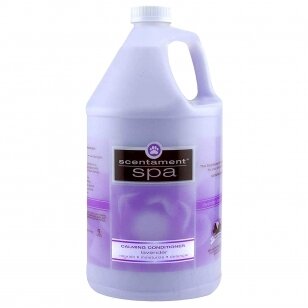 Best Shot Spa Lavender &amp; Aloe Calming Conditioner - Hipoalergiškas, raminantis kondicionierius visų tipų plaukams su organiniu levandų aliejumi ir alaviju. Talpa: 3.8L