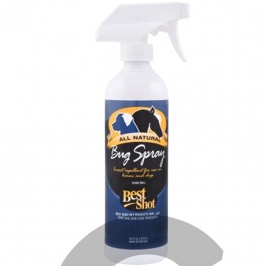 Best Shot Bug Spray - natūrali priemonė atbaidanti vabzdžius