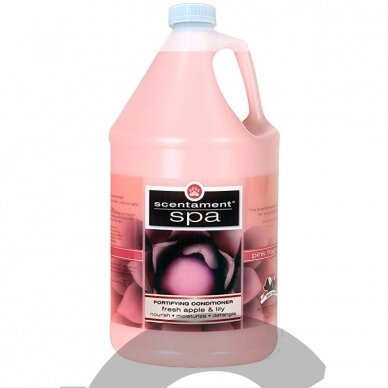 Best Shot Spa Caressing Apple Lilly Fortyfying Conditioner - stiprinantis kondicionierius visų tipų kailiui su ekologišku vynuogių kauliukų aliejumi