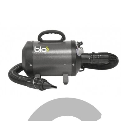 „Blo i200 Hot Blaster 2000W“ - stalo džiovintuvas su sklandžiu oro srauto valdymu ir 2 lygių šilumos reguliavimu 60l / s