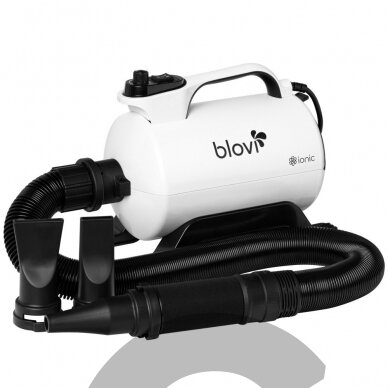 "Blovi Snow Alaska Dryer 2800W" - stalinis džiovintuvas su jonizacija, bepakopiu oro srauto reguliavimu ir dviejų pakopų temperatūros reguliavimu