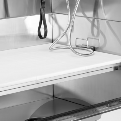 Blovi Stainless Steel Eletric Bath - Стальная ванна с электрическим подъемом и открывающимся фронтом 8