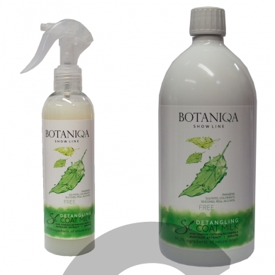 "Botaniqa Show Line Detangling Coat Milk" - palengvina šukavimą