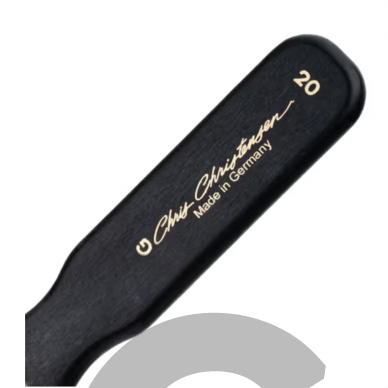 Chris Christensen Oval Gold Pin Brush - элегантная щетка с позолоченными штифтами, для длинных и шелковистых волос 2