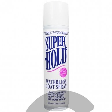 Chris Christensen Super Hold Waterless Coat Spray - stipriai fiksuojantis lakas be vandens