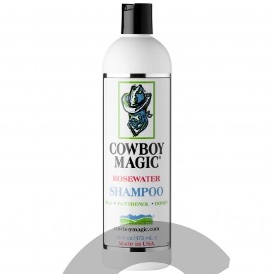 Cowboy Magic Rosewater Shampoo - universalus šampūnas visų tipų kailiui