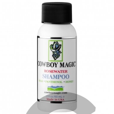 Cowboy Magic Rosewater Shampoo - universalus šampūnas visų tipų kailiui