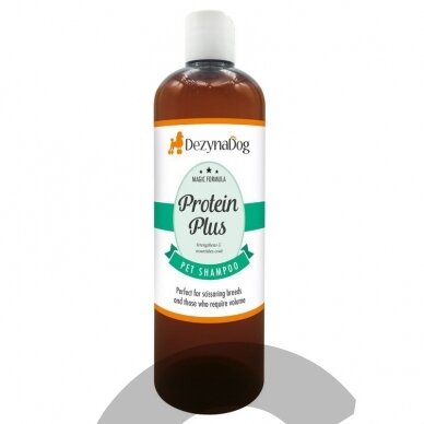 DezynaDog Magic Formula Protein Plus Shampoo - maitinamasis šampūnas su baltymais