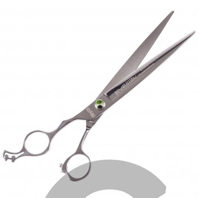 Ehaso Revolution Professional Lefty Straight Scissors - profesionalios tiesios žirklės, pagamintos iš aukščiausios kokybės kieto japoniško plieno. 1