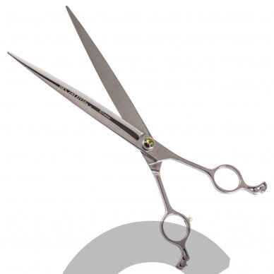 „Ehaso Revolution Professional Straight Scissors“ - profesionalios tiesios žirklės, pagamintos iš aukščiausios kokybės kieto japoniško plieno. 9.5' 1