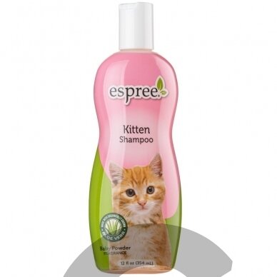 Espree Kitten Shampoo 354ml - švelnus šampūnas kačiukams, koncentratas 1:16