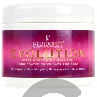 FluidoPet Evolution Mask - Drėkinamoji ir maitinamoji kaukė, atgaivinanti kailį - Tūris: 100ml