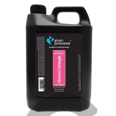 Groom Professional Almond Detangle Shampoo 4l - šapūnas lengvinantis šukavimą