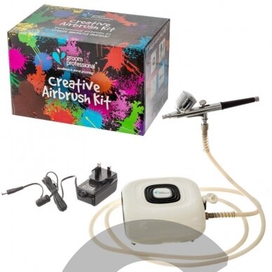 Groom Professional Creative Airbrush Kit - aerografas