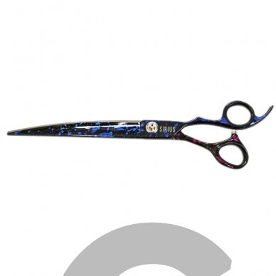 Groom Professional Sirius Curved Scissors 8" - 20 cm lenktos žirklės.