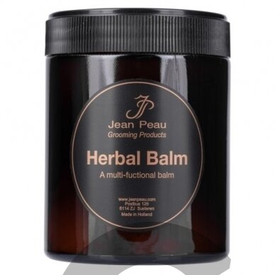 Jean Peau Herbal Balm - daugiafunkcinis gydomasis balzamas šunų odai ir kailiui su žolelėmis ir bičių vašku 2