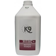 K9 Keratin+ Moisture Shampoo - drėkinamasis šampūnas su keratinu - talpa: 2,7 l