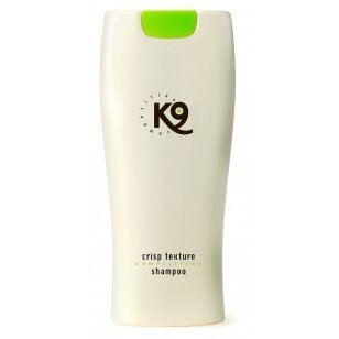 K9 Crisp Texture Shampoo - šampūnas šiurkščiaplaukėms veislėms - talpa: 300 ml