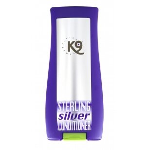 K9 Sterling Silver Conditioner - kondicionierius natūraliai kailio spalvai pagerinti - talpa: 300 ml