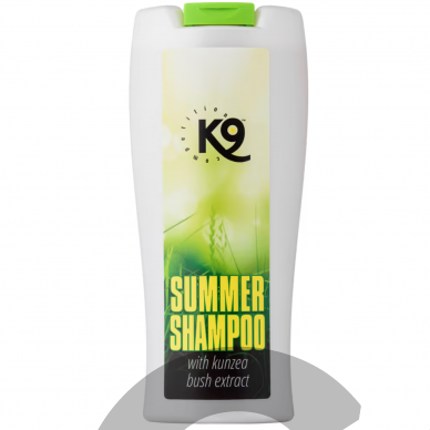 K9 Summer Shampoo -  šampūnas šunims ir arkliams, malšinantis odos sudirgimą ir atbaidantis vabzdžius 1