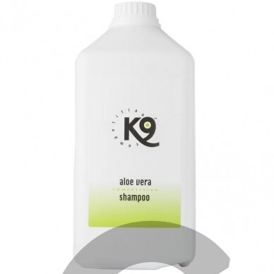 "K9 Aloe Vera Shampoo" - alavijų šampūnas šunims, katėms, jautriai odai, koncentratas 1:20 4