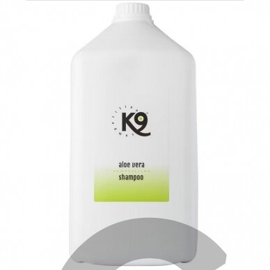 "K9 Aloe Vera Shampoo" - alavijų šampūnas šunims, katėms, jautriai odai, koncentratas 1:20 5