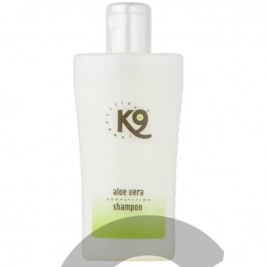 "K9 Aloe Vera Shampoo" - alavijų šampūnas šunims, katėms, jautriai odai, koncentratas 1:20 3