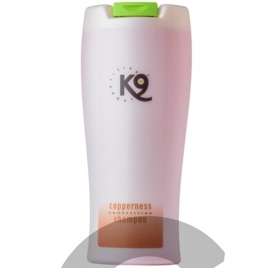 K9 Copperness Shampoo - šampūnas rudiems ir raudoniems plaukams, koncentratas 1:10 - 300ml