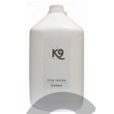 K9 Crisp Texture Shampoo - šampūnas šiurkščiaplaukėms veislėms - talpa: 5,7 l