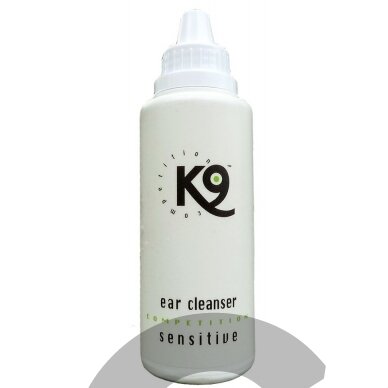 "K9 Ear Cleanser Sensitive" 150ml - švelnus ausų valiklis šunims ir katėms