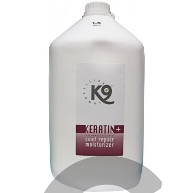 K9 Keratin+ Coat Repair Moisturizer - regeneruojantis ir drėkinantis purškiklis, kondicionierius - talpa: 5,7L