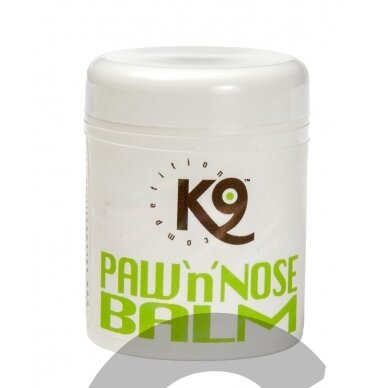 K9 Paw'n'Nose Balm 50ml - drėkinamasis balzamas naminių gyvūnėlių nosiai ir letenoms su taukmedžio sviestu