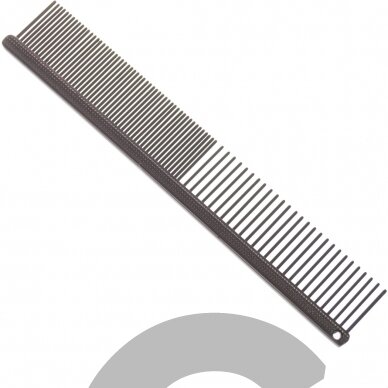 "Madan Professional Antistatic Facial Comb" 13 см - профессиональная, прочная мини-расческа с антистатическим покрытием и смешанным расстоянием между зубьями 50/50. 2