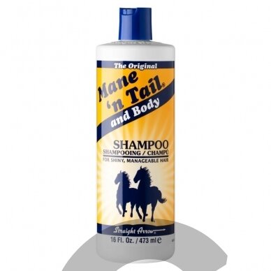 Mane'n Tail and Body Shampoo - maitinamasis šampūnas šunims, katėms ir žirgams - 473ml