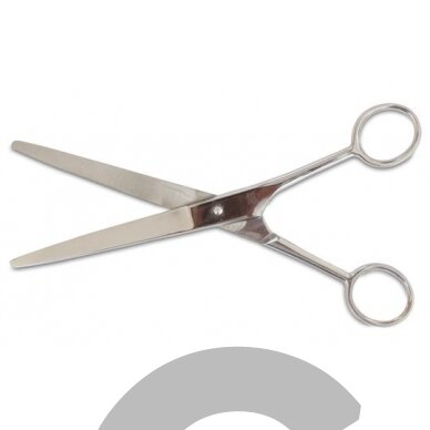 Mars Polished Curved Scissors 7,5 - profesionalios lenktos žirklės, pagamintos iš poliruoto nerūdijančio plieno