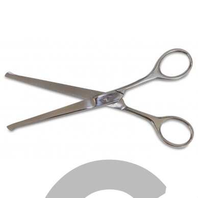 Mars Safety Curved Scissors 6,5" - nerūdijančio plieno išlenktos saugios žirklės 1