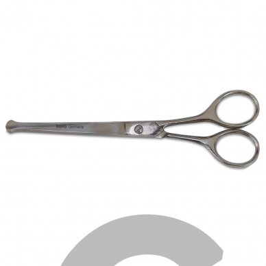 Mars Safety Curved Scissors 6,5" - nerūdijančio plieno išlenktos saugios žirklės