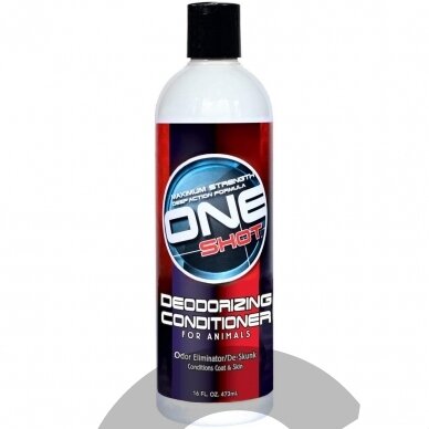 One Shot Deodorizing De-Skunk Conditioner - profesionalus stipriai dezodoruojantis kondicionierius