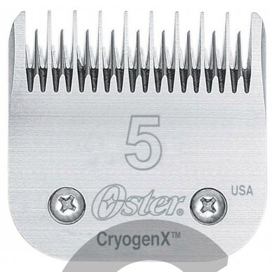 "Oster Cryogen-X No. 5" - 6,3 mm galvutė garbanotiems plaukams