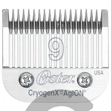 Oster Cryogen-X nr 9 - kirpimo galvutė 2mm