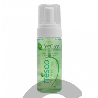 Pet Care by Groom Professional Fresco Oral Foam Freshener 150ml - kvapą gaivinančios putos šunims