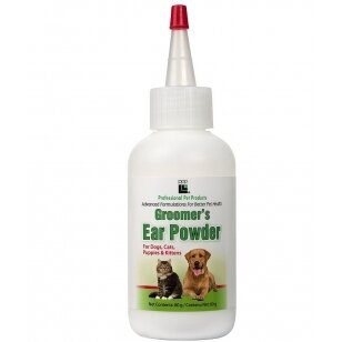 PPP Groomer's Ear Powder - pudra skirta ausų plaukelių priežiūrai ir šalinimui 80g