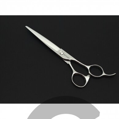 SAMURO scissors straight wider blade 7.5 - Tiesios žirklės gyvūnams platesnė geležtė